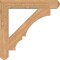 Ekena Millwork Balboa Craftsman Smooth Bracket, Western Red Cedar, 5 1/2"W x 40"D x 40"H BKT06X40X40BOA04SWR - alternate 3